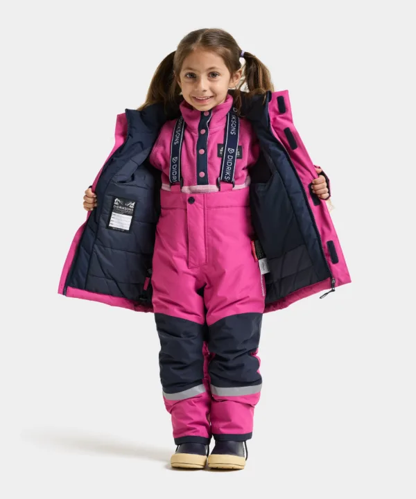 Alternative view of Didriksons žieminis komplektas SKARE KIDS SET 2 - Cactus Pink (išankstinis užsakymas)