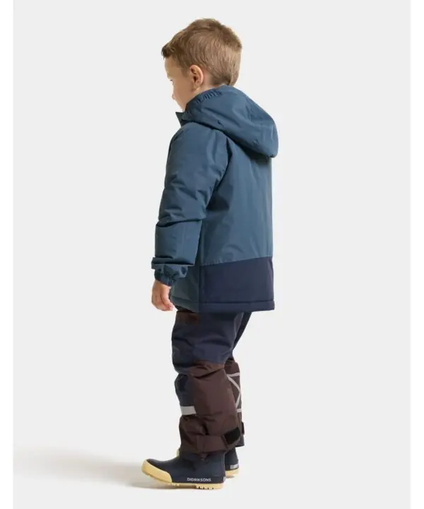 Alternative view of Didriksons žieminė striukė TALVI KIDS JKT 2 - Mountain Blue (Išankstinis užsakymas)