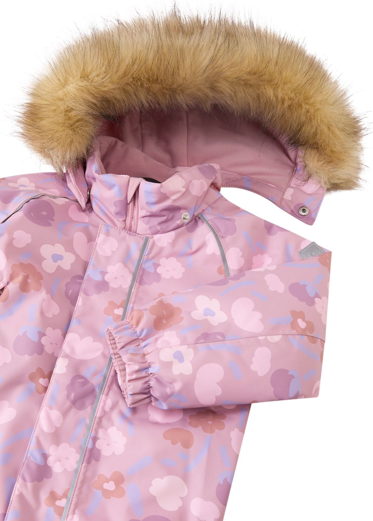 REIMA Lappi kombinezonas vaikams, pilkai rožinės spalvos 7 Clothes
