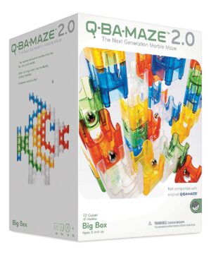 edukaciniai zaislai. Lavinamieji zaislai. Mindware . Q-BA-MAZE 2.0 rutuliukų labirintų konstruktorius
