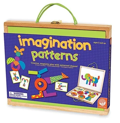 edukaciniai zaislai. Lavinamieji zaislai. Mindware . Magnetinė raštų dėlionė Imagination Patterns