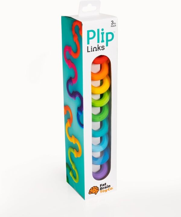 edukaciniai zaislai. Lavinamieji zaislai. FatBrainToys . Fat Brain Toys kūrybinis konstruktorius „Plip Links“