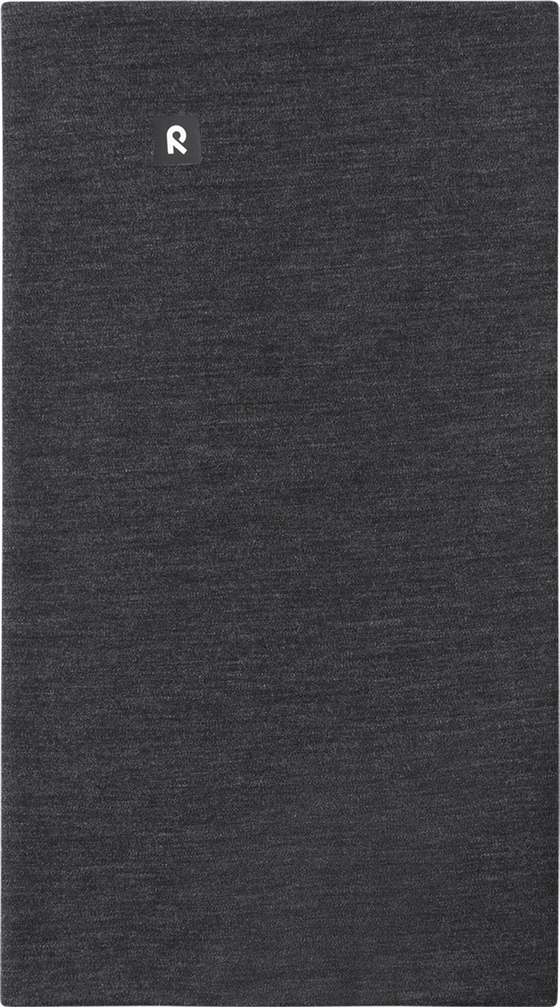 REIMA Saarto juoda merino vilnos vamzdelio šalikas vaikams 4 Scarves REIMA Saarto 5300365A Black Melange