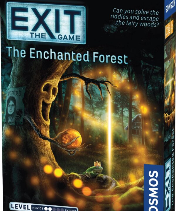 edukaciniai zaislai. Lavinamieji zaislai. KOSMOS . EXIT mokslinis žaidimas „The Enchanted Forest“