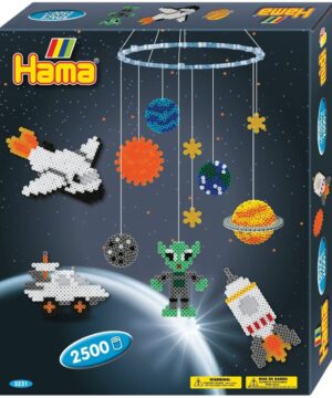 edukaciniai zaislai. Lavinamieji zaislai. HAMA . Hama MIDI karoliukų rinkinys „Planetariumas“