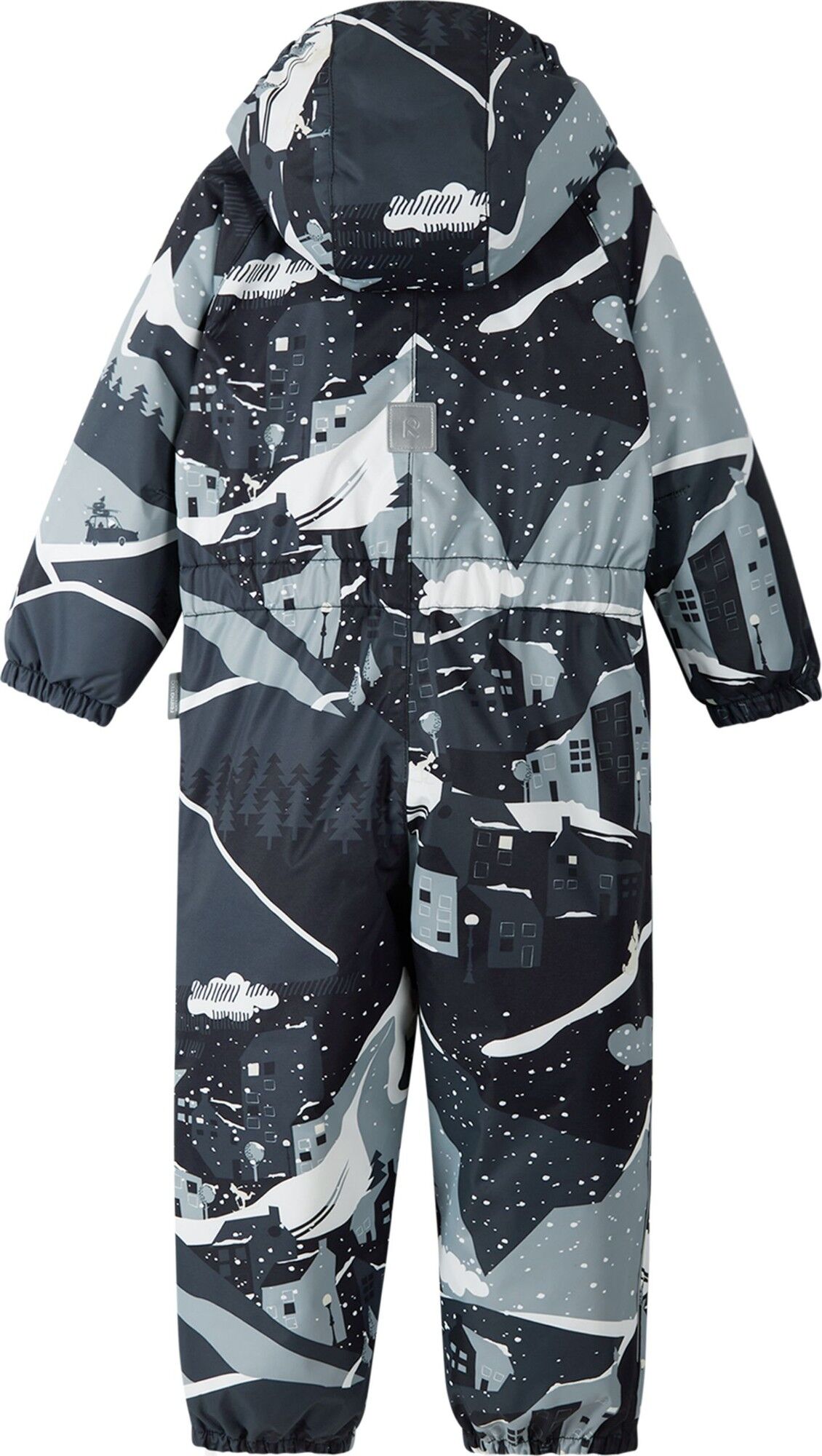 REIMA Reitit juodas kombinezonas vaikams 4 Overalls REIMA Reitit 5100414B Black