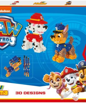 edukaciniai zaislai. Lavinamieji zaislai. HAMA . HAMA MIDI 3D karoliukų rinkinys PAW PATROL