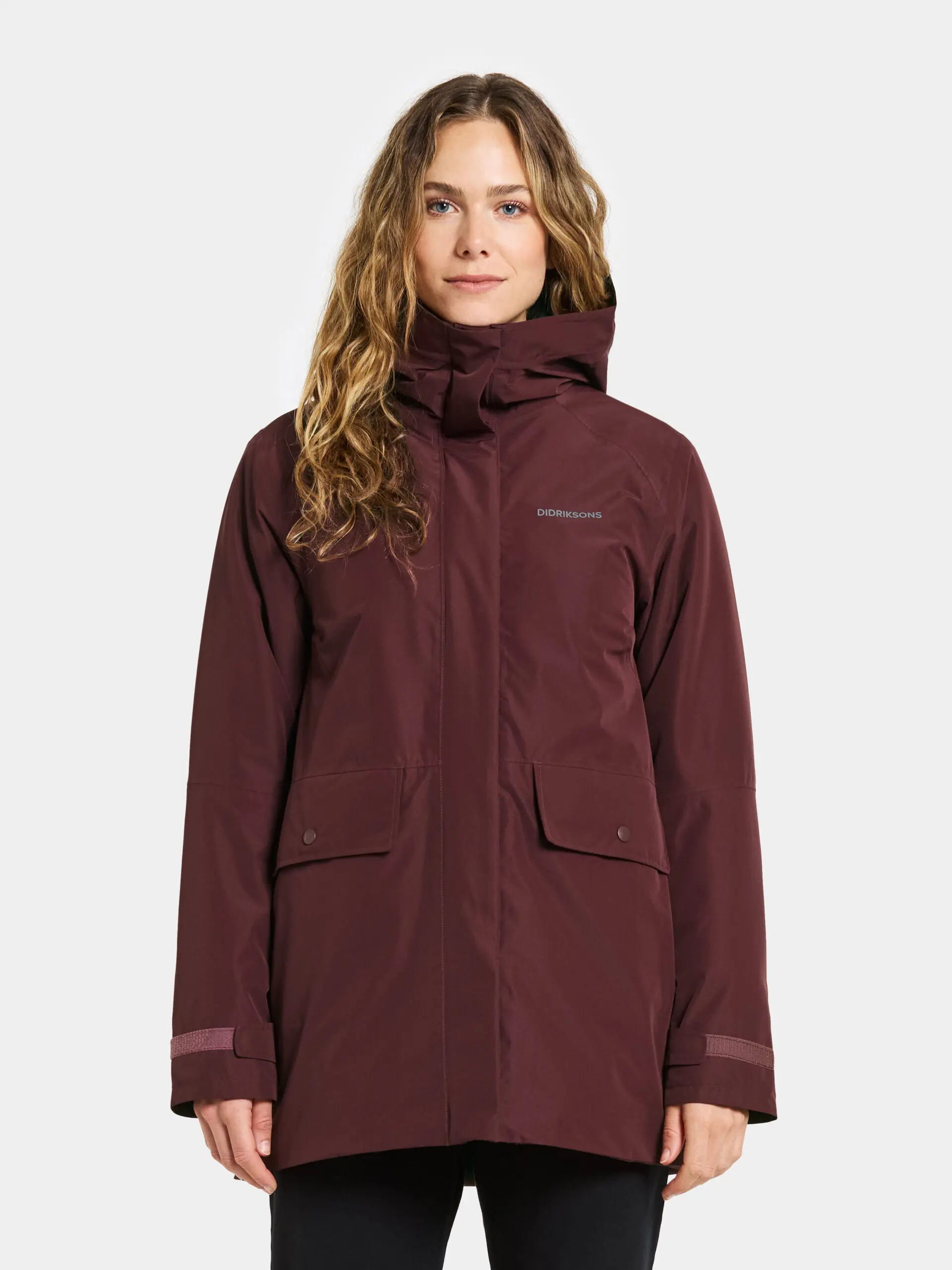 Didriksons moteriška šiltinta parka TUVA WNS PARKA - Old Rust (Išankstinis užsakymas) 7 Didriksons TUVA moteriška parka Old Rust