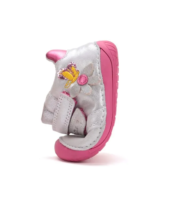 batukai vaikams D.D.Step (Vengrija)  Barefoot balti batai 20-25 d. S070-52656B