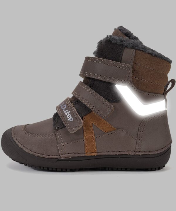 batukai vaikams D.D.Step (Vengrija)  Barefoot batai su vilna 31-36 d. W063-62643WL