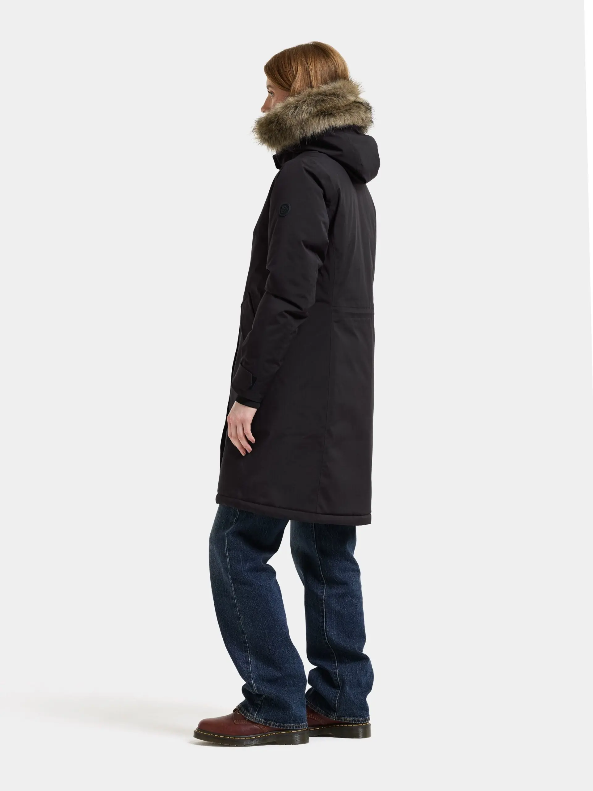 Didriksons moteriška žieminė parka ERNA WNS PARKA - Black (Išankstinis užsakymas) 8 Didriksons ERNA moteriška parka Black