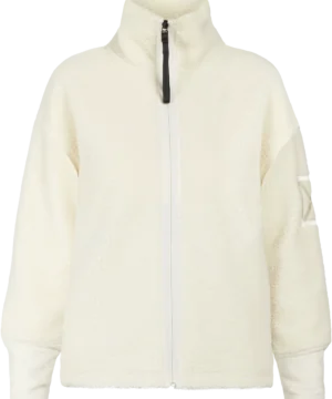 Didriksons moteriškas flisinis džemperis MELLA WNS FULL-ZIP - White Foam (Išankstinis užsakymas) 2 Didriksons MELLA moteriškas džemperis White Foam
