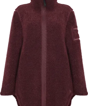 Didriksons moteriškas flisinis džemperis UMI WNS FULL-ZIP - Old Rust (Išankstinis užsakymas) 2 Didriksons UMI moteriškas džemperis Old Rust