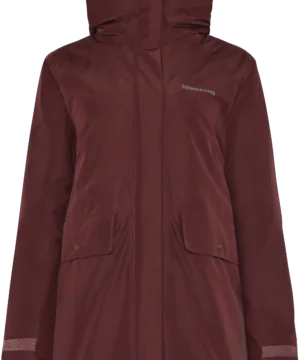 Didriksons moteriška šiltinta parka TUVA WNS PARKA - Old Rust (Išankstinis užsakymas) 2 Didriksons TUVA moteriška parka Old Rust