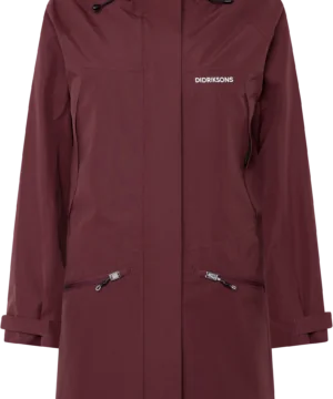 Didriksons moteriška neperšlampama parka ILMA WNS PARKA - Old Rust (Išankstinis užsakymas) 2 Didriksons ILMA moteriška parka Old Rust