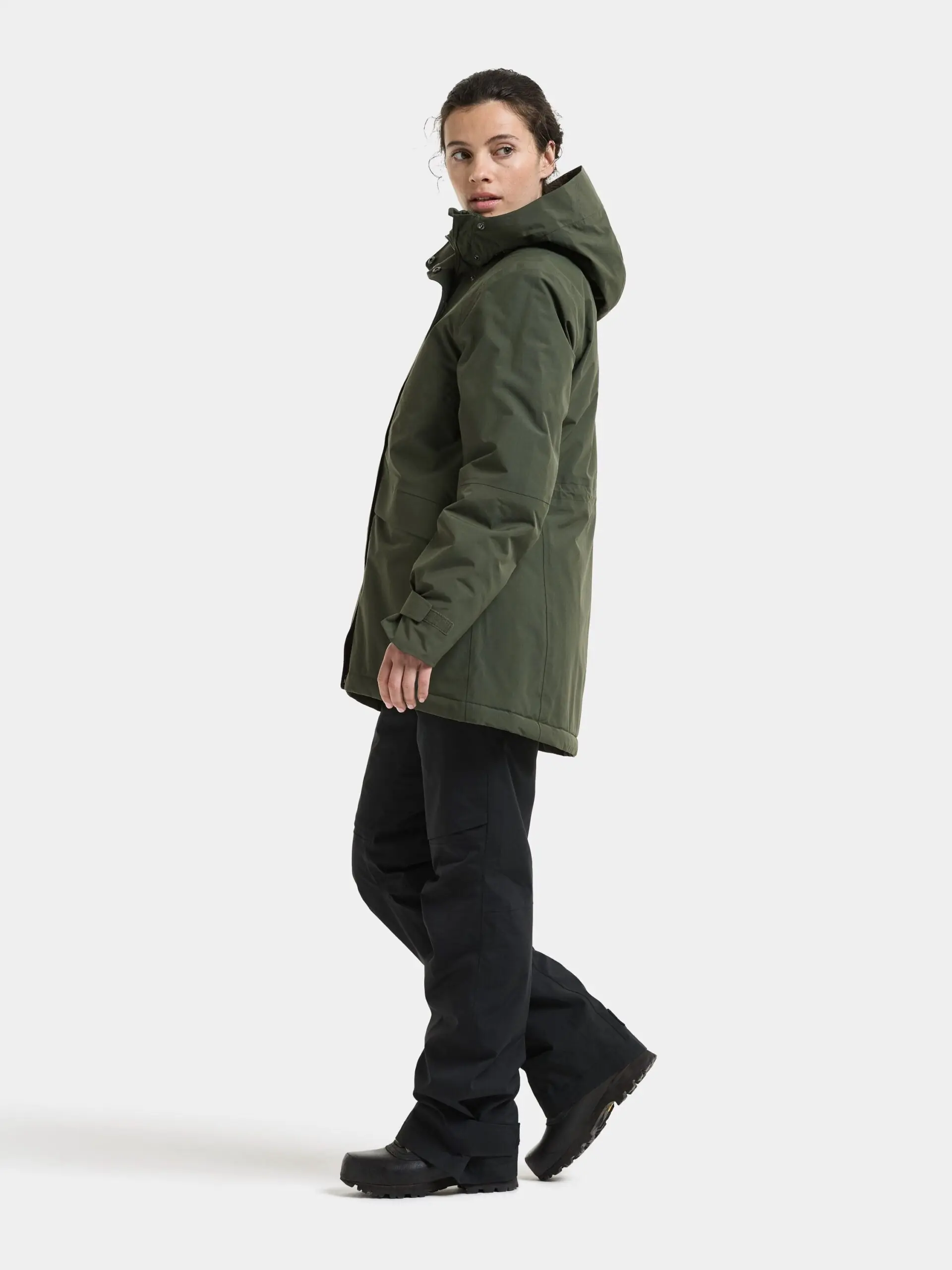 Didriksons moteriška šiltinta striukė ESSA WNS JACKET - Deep Green (Išankstinis užsakymas) 7 Didriksons ESSA moteriška striukė Deep Green