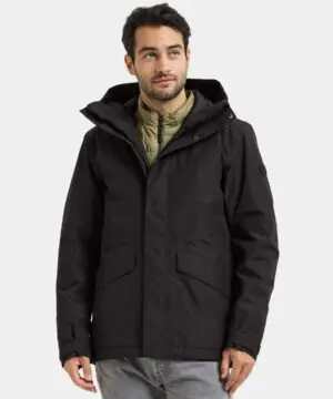 Didriksons vyriška žieminė striukė ADAM USX JKT 3 - Black