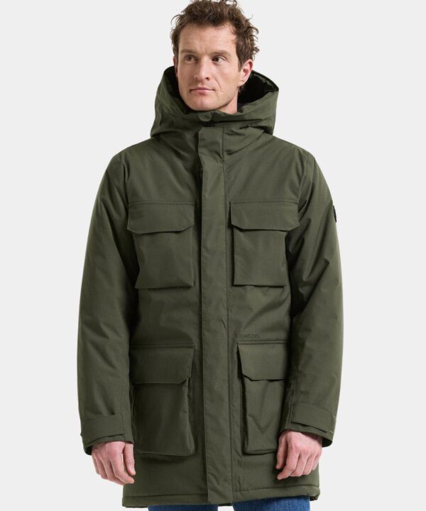 Didriksons vyriška žieminė parka AIDEN USX PARKA 2 - Deep Green