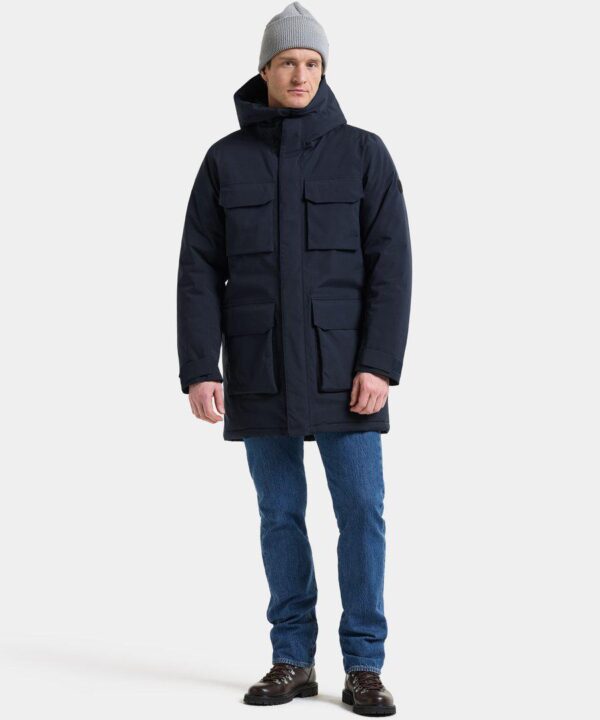 Alternative view of Didriksons vyriška žieminė parka AIDEN USX PARKA 2 - Dark Night Blue (Išankstinis užsakymas)