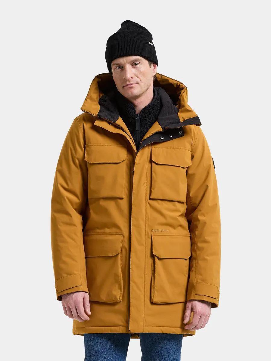 Didriksons vyriška žieminė parka AIDEN USX PARKA 2 - Spice Brown (Išankstinis užsakymas) 3 Didriksons vyriška žieminė parka AIDEN USX PARKA 2 - Spice Brown