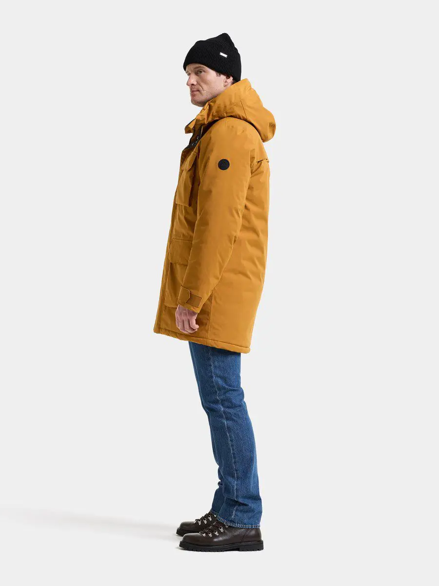 Didriksons vyriška žieminė parka AIDEN USX PARKA 2 - Spice Brown (Išankstinis užsakymas) 5 Didriksons vyriška žieminė parka AIDEN USX PARKA 2 - Spice Brown (Išankstinis užsakymas) - Image 3