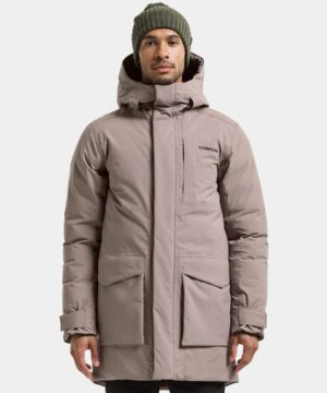 Didriksons vyriška žieminė parka AKILLES USX PARKA 3 - Ash Brown