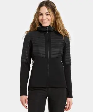 Didriksons moteriškas hibridinis džemperis ANNEMA WNS FULLZIP 6 - Black (Išankstinis užsakymas) 2 Didriksons moteriškas hibridinis džemperis ANNEMA WNS FULLZIP 6 - Black