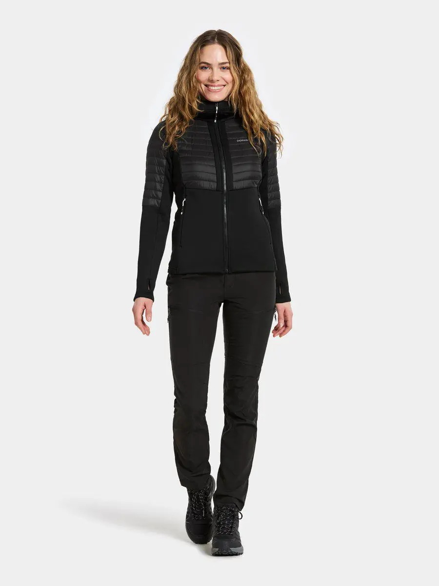 Didriksons moteriškas hibridinis džemperis ANNEMA WNS FULLZIP 6 - Black (Išankstinis užsakymas) 8 Didriksons moteriškas hibridinis džemperis ANNEMA WNS FULLZIP 6 - Black (Išankstinis užsakymas) - Image 6