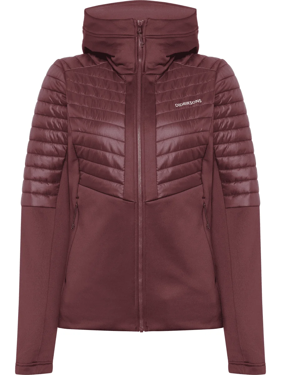 Didriksons moteriškas hibridinis džemperis ANNEMA WNS FULLZIP 6 - Old Rust (Išankstinis užsakymas) 4 Didriksons moteriškas hibridinis džemperis ANNEMA WNS FULLZIP 6 - Old Rust (Išankstinis užsakymas) - Image 2