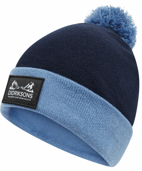 Alternative view of Didriksons megzta kepurė ASPEN KIDS BEANIE - Navy (Išankstinis užsakymas)