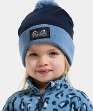 Didriksons megzta kepurė ASPEN KIDS BEANIE - Navy