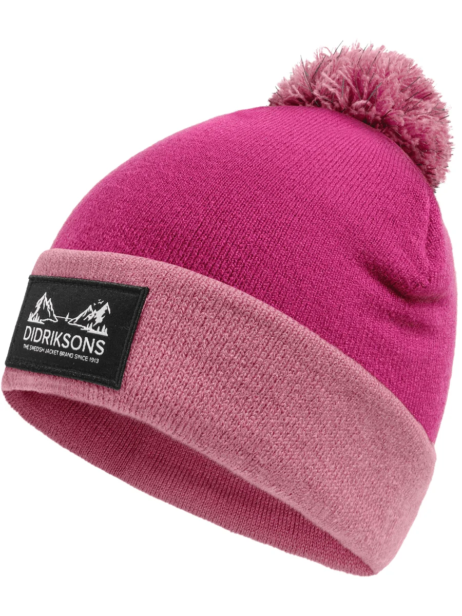 Didriksons megzta kepurė ASPEN KIDS BEANIE - Cactus Pink (Išankstinis užsakymas) - Image 2