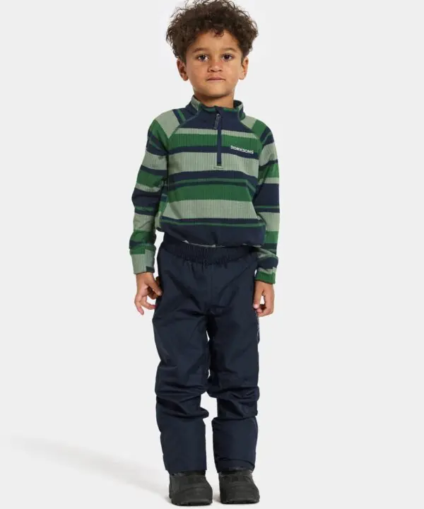 Alternative view of Didriksons neperšlampamos kelnės AVAN KIDS PANTS 3 - Navy (Išankstinis užsakymas)