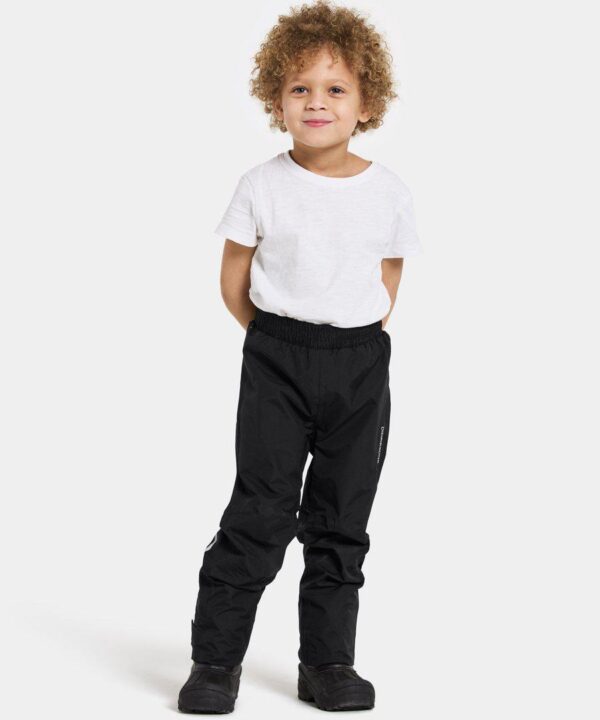 Alternative view of Didriksons neperšlampamos kelnės AVAN KIDS PANTS 3 - Black (Išankstinis užsakymas)