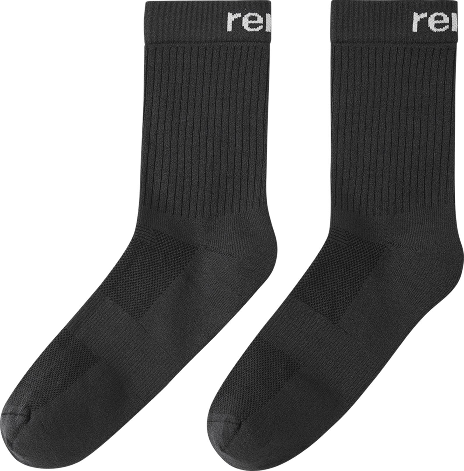 REIMA Sokkeli kojinės vaikams, juodos spalvos 3 Accessories