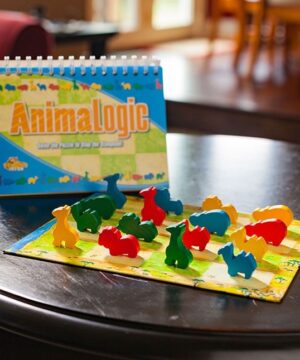 edukaciniai zaislai. Lavinamieji zaislai. FatBrainToys . AnimaLogic žaidimas - galvosūkis