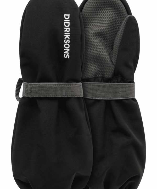 Alternative view of Didriksons žieminės pirštinės BIGGLES MITTEN 8 - Black (Išankstinis užsakymas)