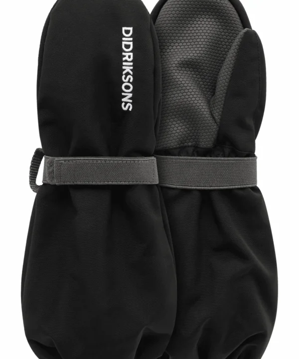 Alternative view of Didriksons žieminės pirštinės BIGGLES MITTEN 8 - Black (Išankstinis užsakymas)