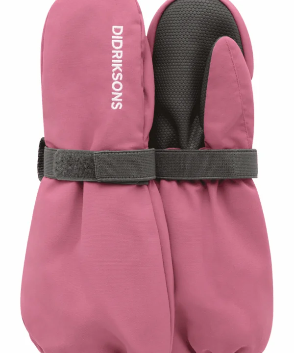 Didriksons žieminės pirštinės BIGGLES MITTEN 8 - Heather Pink