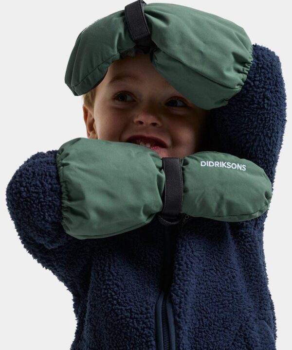 Didriksons žieminės pirštinės BIGGLES MITTEN 8 - Dark Moss