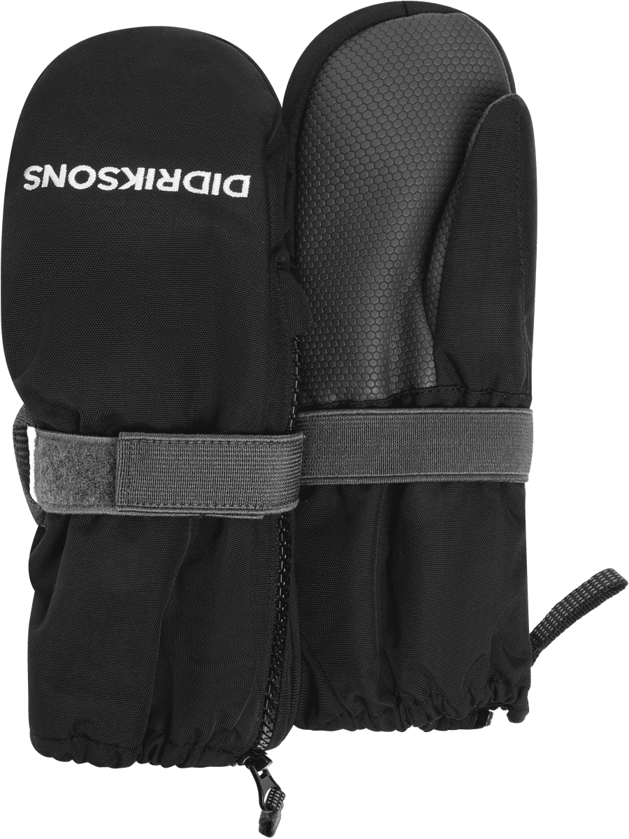 Didriksons žieminės pirštinės su užtrauktuku BIGGLES ZIP MITTEN 9 - Black (Išankstinis užsakymas) 4 Didriksons žieminės pirštinės su užtrauktuku BIGGLES ZIP MITTEN 9 - Black (Išankstinis užsakymas) - Image 2