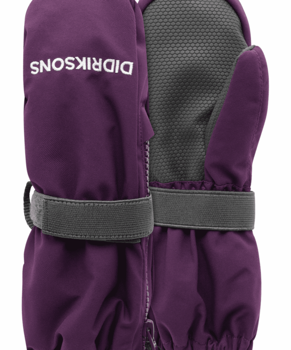Didriksons žieminės pirštinės su užtrauktuku BIGGLES ZIP MITTEN 9 - Northen Purple