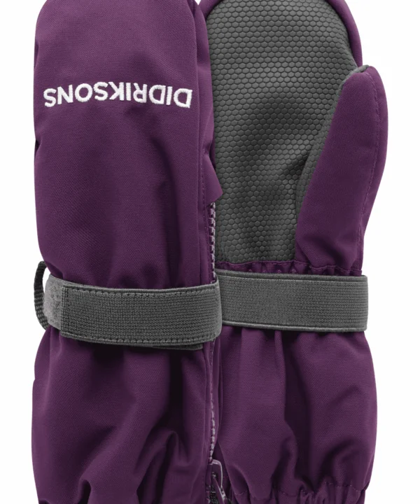 Didriksons žieminės pirštinės su užtrauktuku BIGGLES ZIP MITTEN 9 - Northen Purple