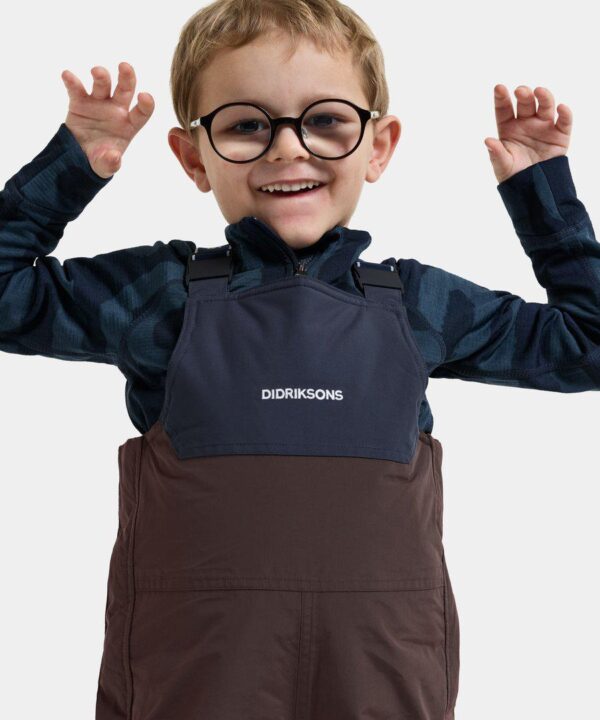 Alternative view of Didriksons žieminės kelnės su petnešomis BJÄRVEN K BIB PANT 3 - Shadow Brown (Išankstinis užsakymas)