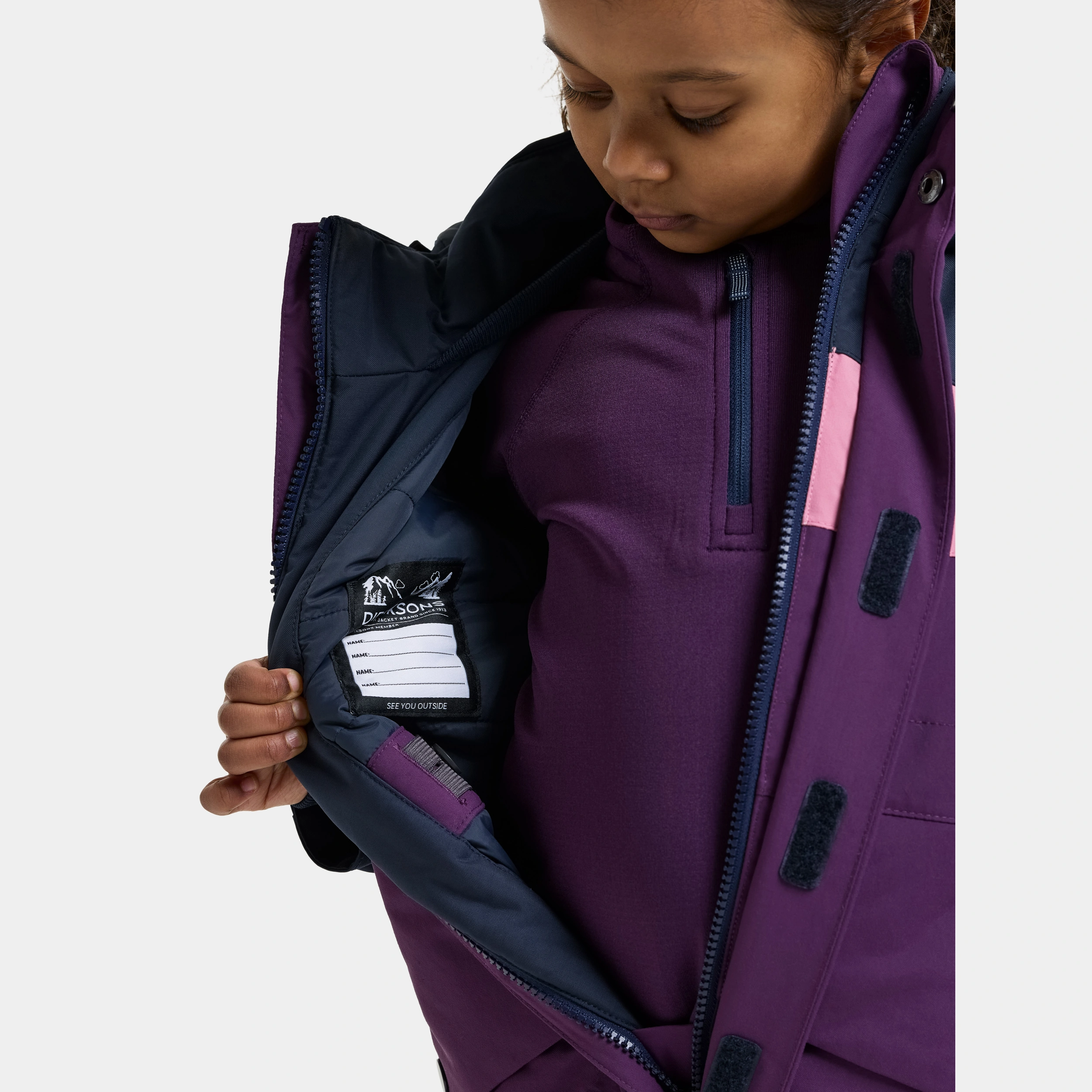 Didriksons žieminis kombinezonas BJÄRVEN KDS COVER 5 -Northen Purple (Išankstinis užsakymas) 11 Didriksons žieminis kombinezonas BJÄRVEN KDS COVER 5 -Northen Purple (Išankstinis užsakymas) - Image 10