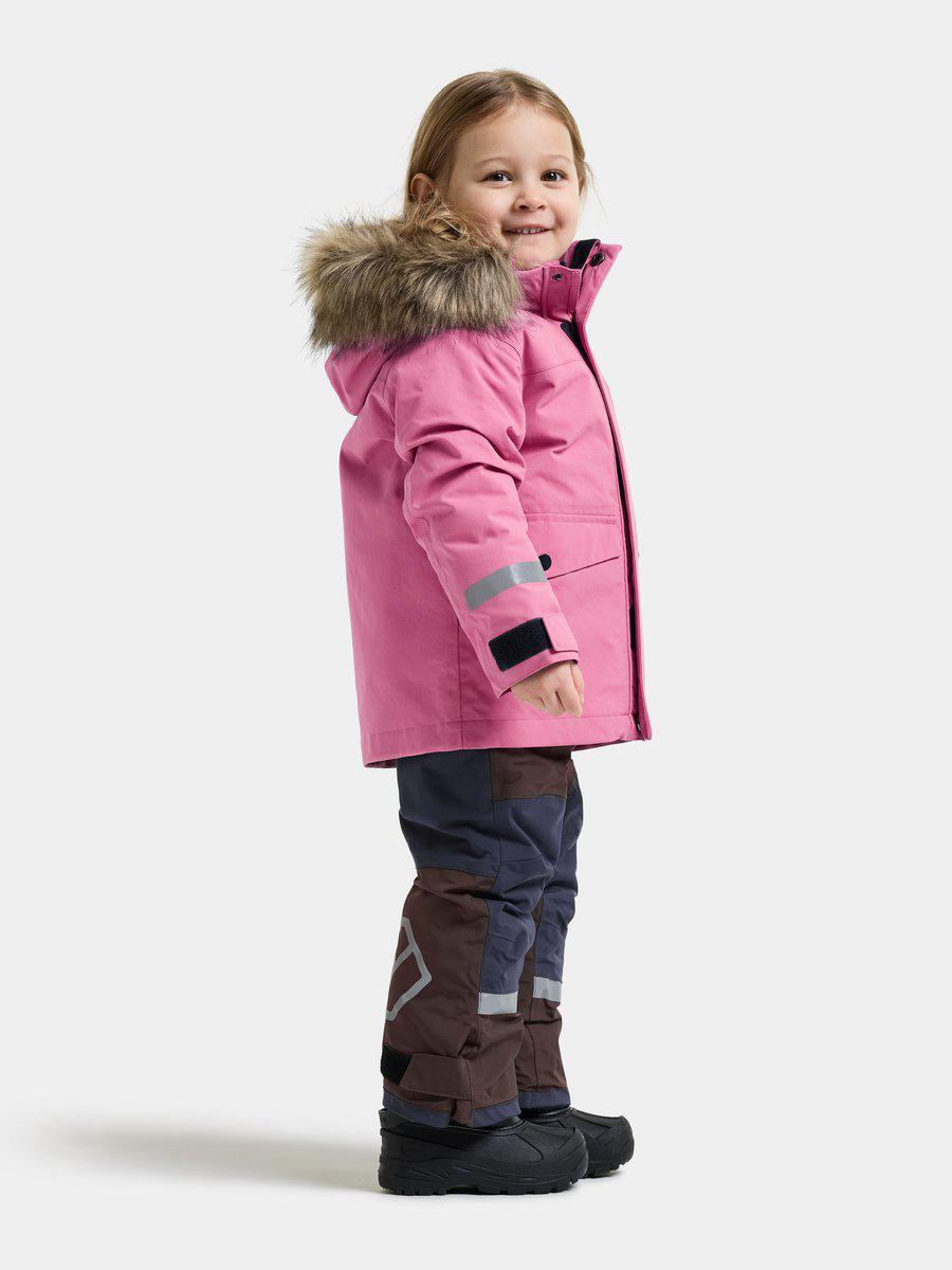 Didriksons žieminė parka BJÄRVEN KIDS PARKA 5 - Heather Pink (Išankstinis užsakymas) 7 Didriksons žieminė parka BJÄRVEN KIDS PARKA 5 - Heather Pink (Išankstinis užsakymas) - Image 5