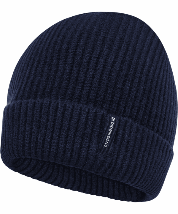 Alternative view of Didriksons megzta kepurė BUZ KIDS BEANIE - Navy (Išankstinis užsakymas)