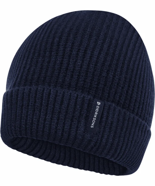 Alternative view of Didriksons megzta kepurė BUZ KIDS BEANIE - Navy (Išankstinis užsakymas)