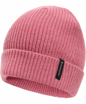 Didriksons megzta kepurė BUZ KIDS BEANIE - Heather Pink