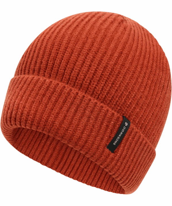 Didriksons megzta kepurė BUZ KIDS BEANIE - Rust